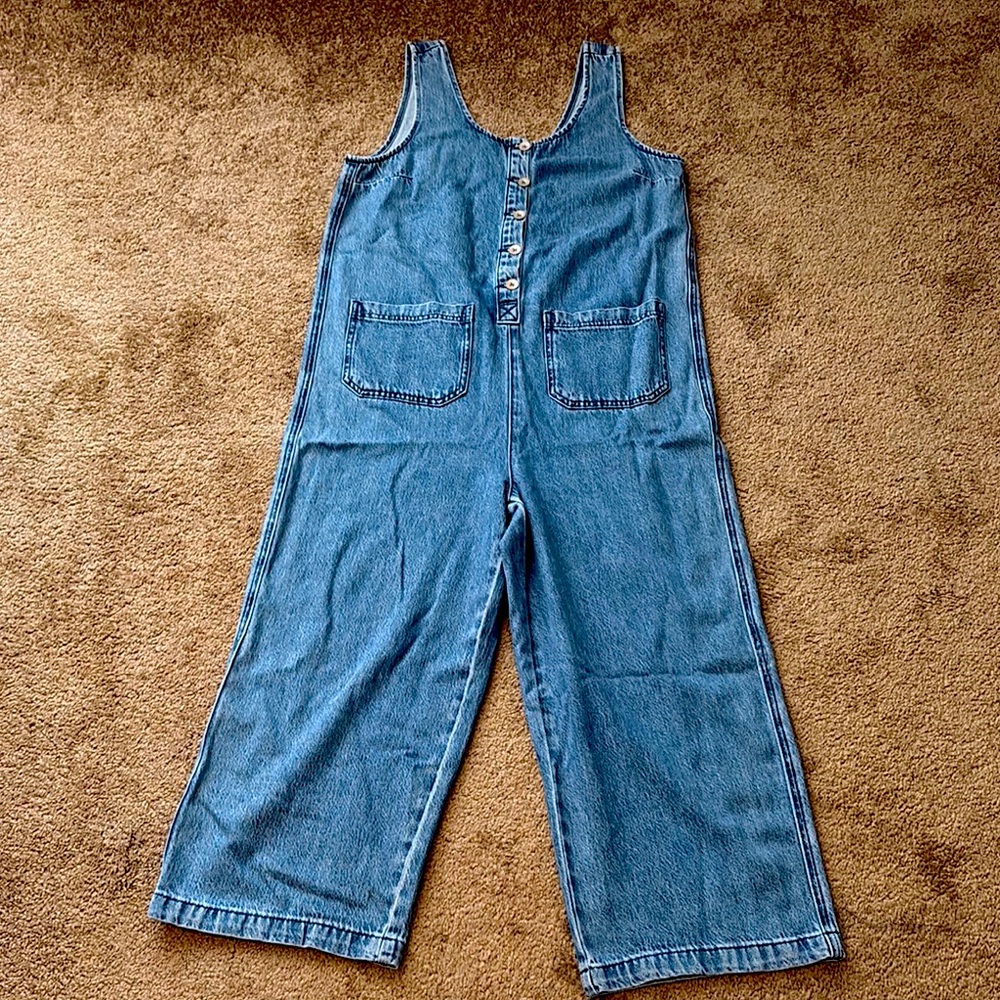 Sincerely Jules Blue Denim Jumpsuit